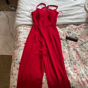 Red xxs Jumpsuit from Francescas